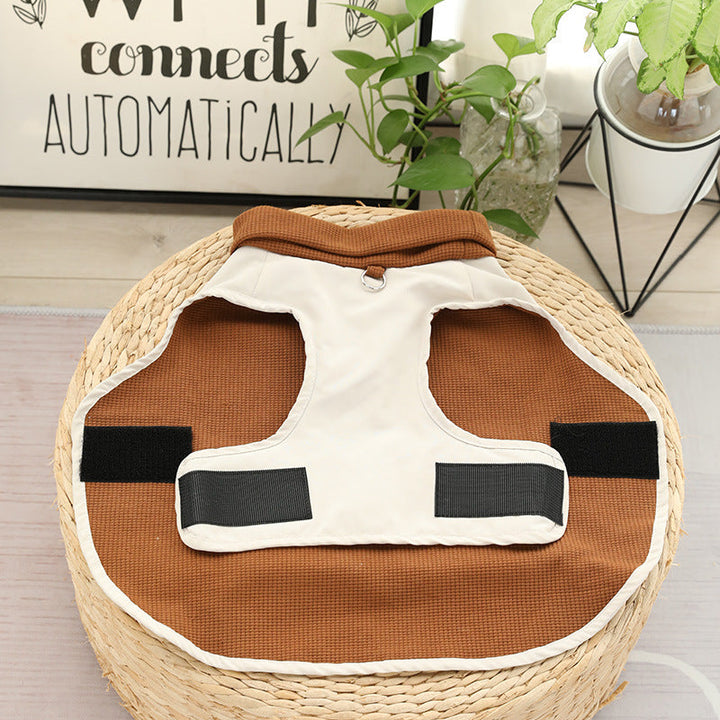 The Ultimate Cargo-pocket Pet Wrap-Around Jacket for Your Furry Friend