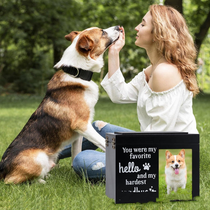 Cherish Your Pet's Memory with Our Wooden Commemorative Cinerary Casket