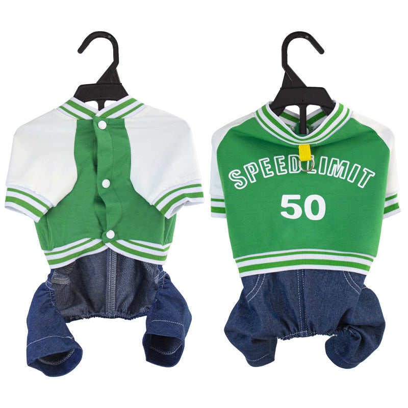 Pet Four Leg Fashion Sweater Clothing Set