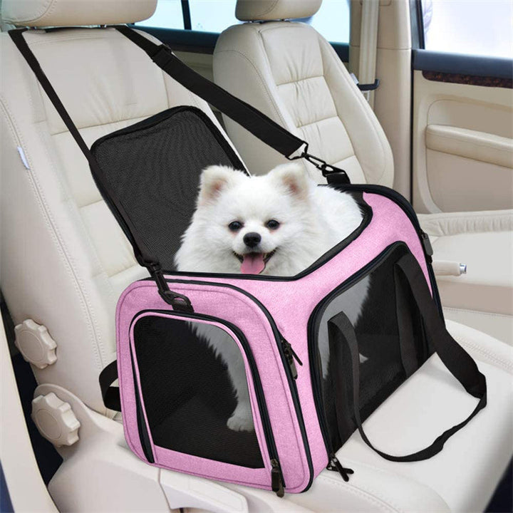 Portable Foldable Handheld Pet Carrier Travel Tote