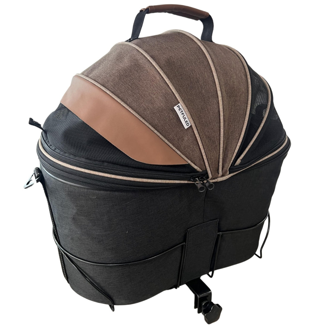 Foldable Canvas Bicycle Rear-Seat Carrier/Bag