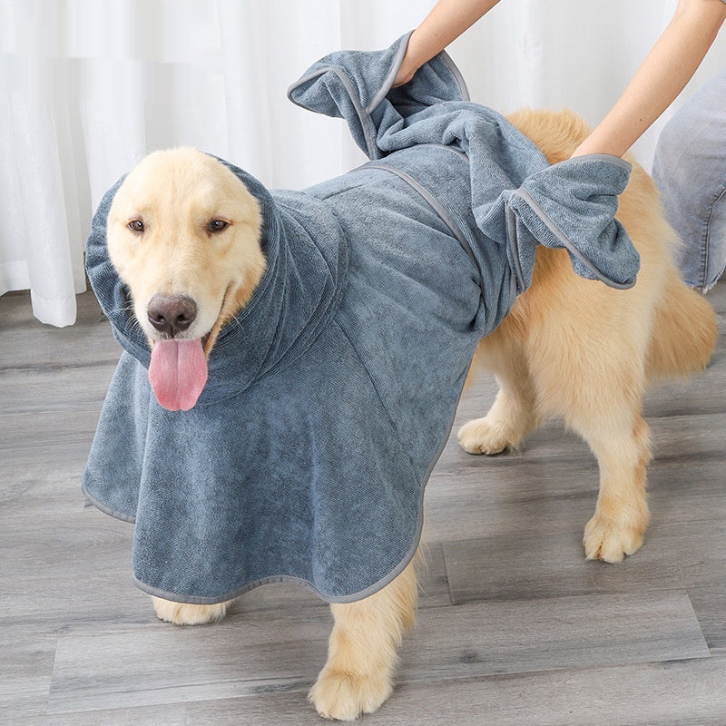 Pet Cotton Bath Towel Strong Absorbent Quick Dry Cloth