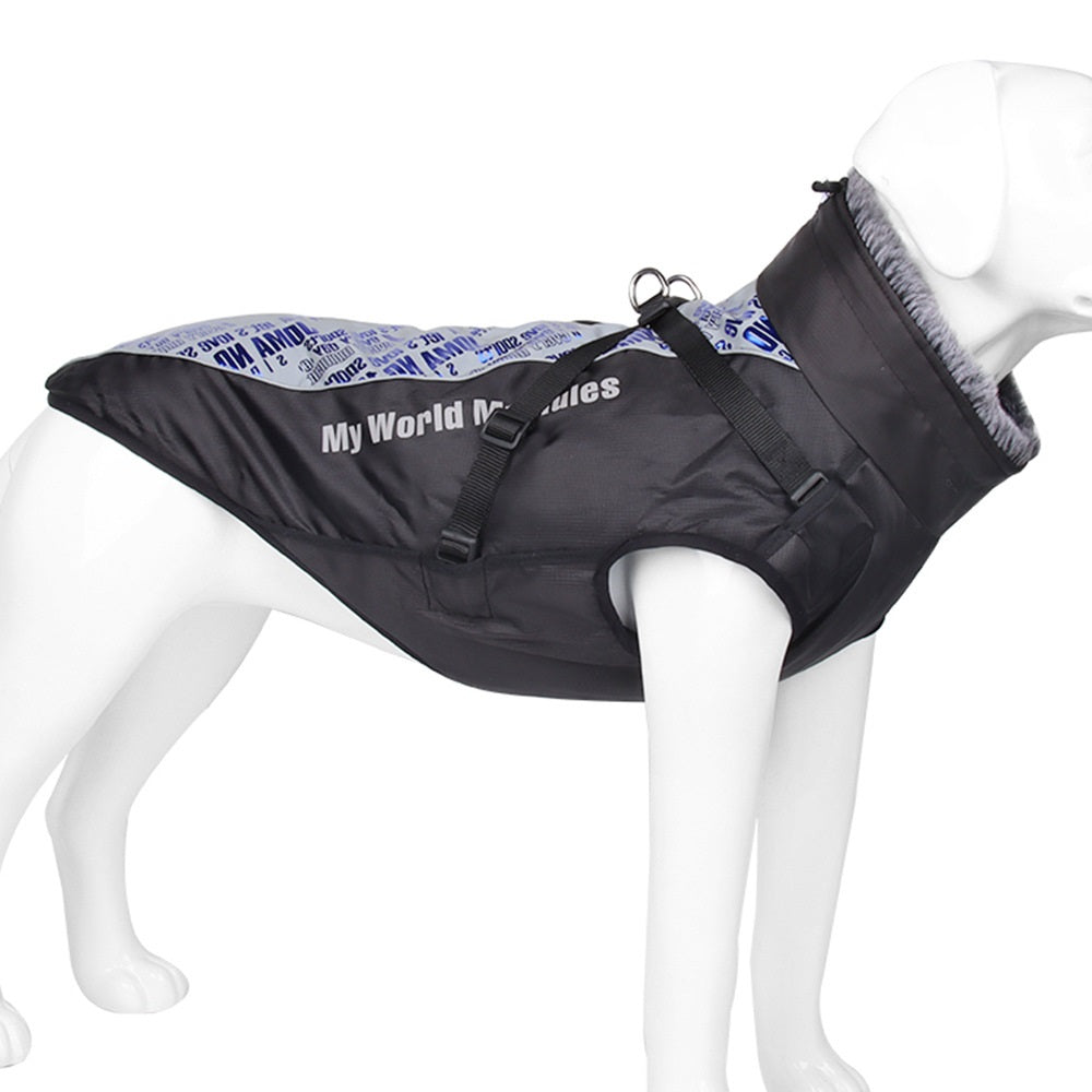 XL Waterproof Reflective Warm Pet Jacket