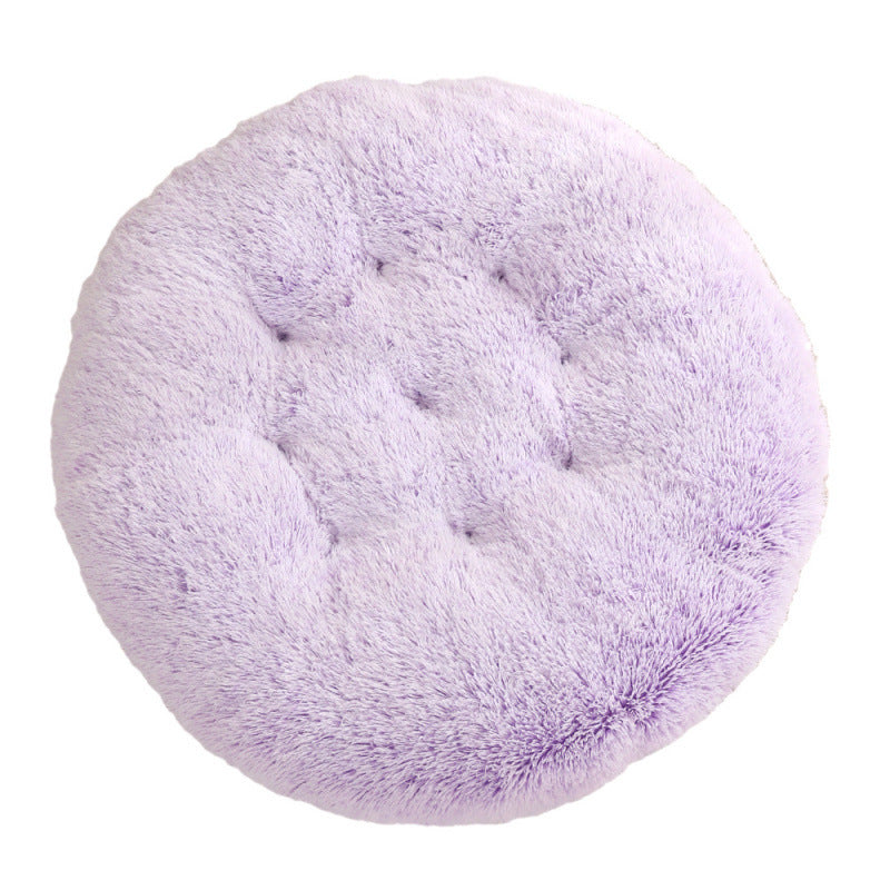 Pet Round Plush Warm Sleeping Bed Mat House