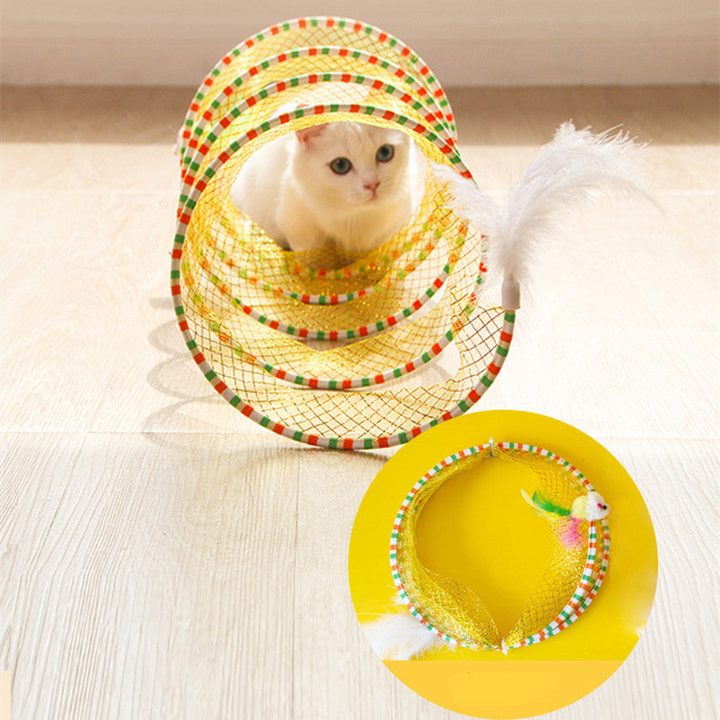 Pet Foldable Storage Tunnel Toy Organizer System