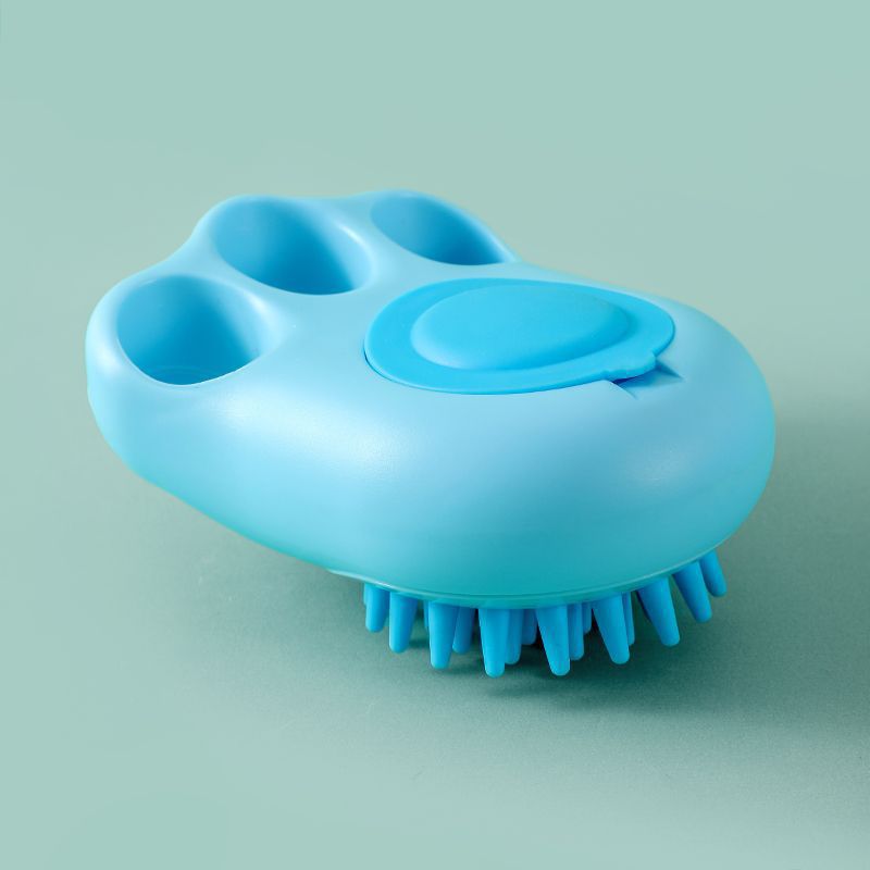 Pet Bath Massage Brush Claw Cleaning Grooming Comb Tool