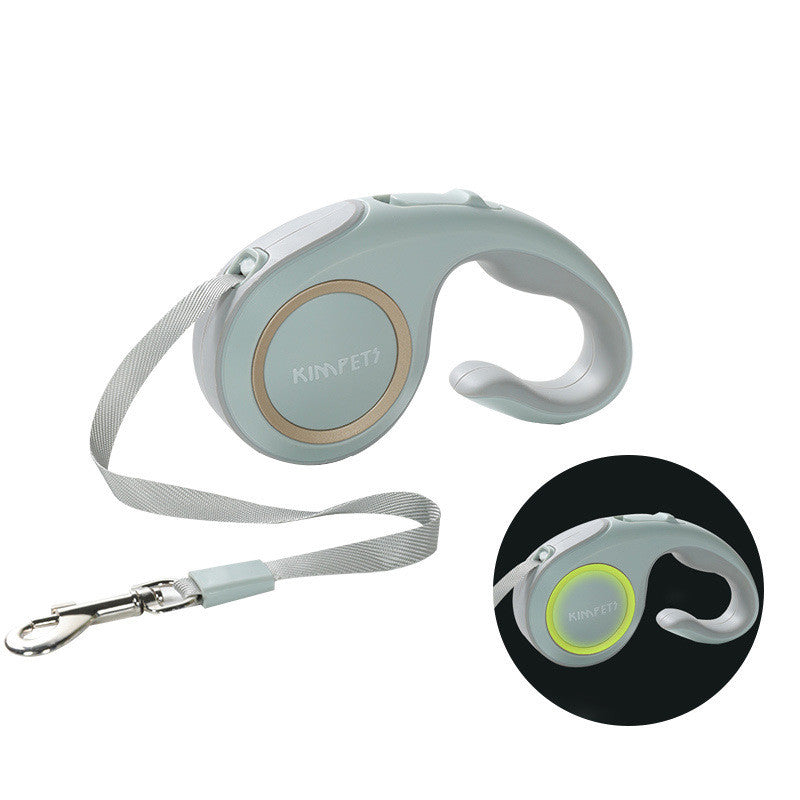 Automatic Retractable Pet Control Leash Adjustable Grip