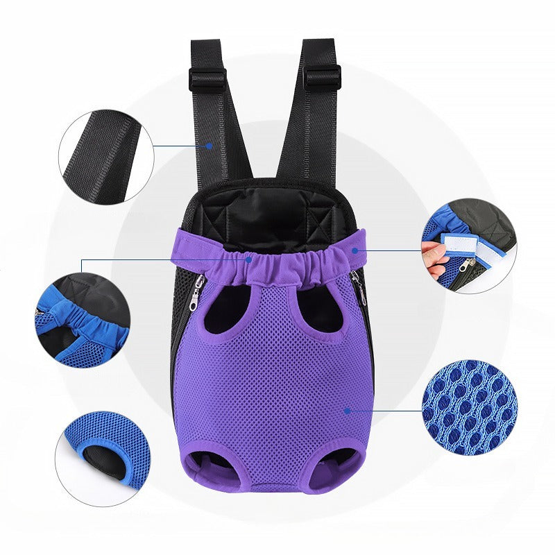 Front/Backpack Pet Carrier Hiking Travel Bag
