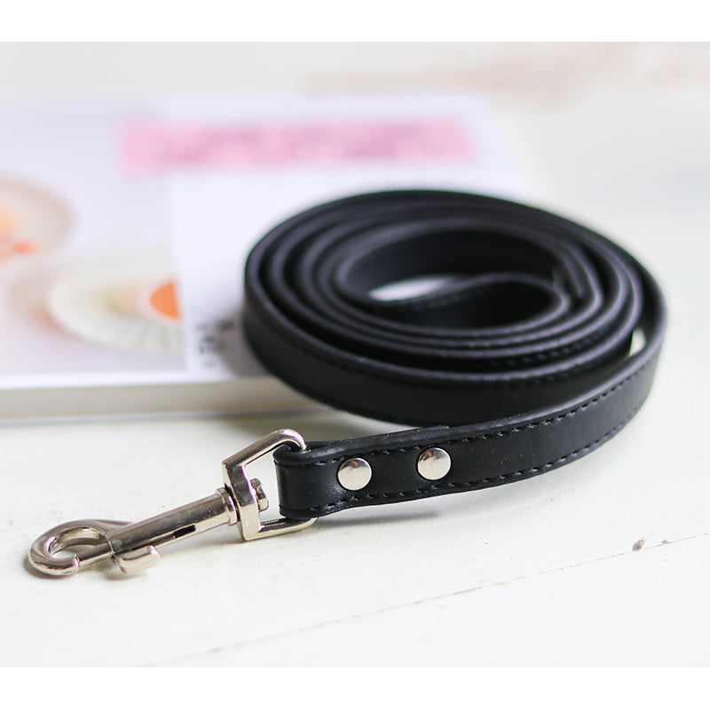 Durable Adjustable Pet Leash And Collar Control Set