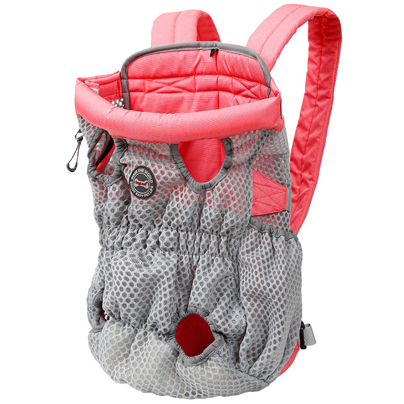 Outdoor Breathable Mesh Backpack/Shoulder Pet Carrier Bag