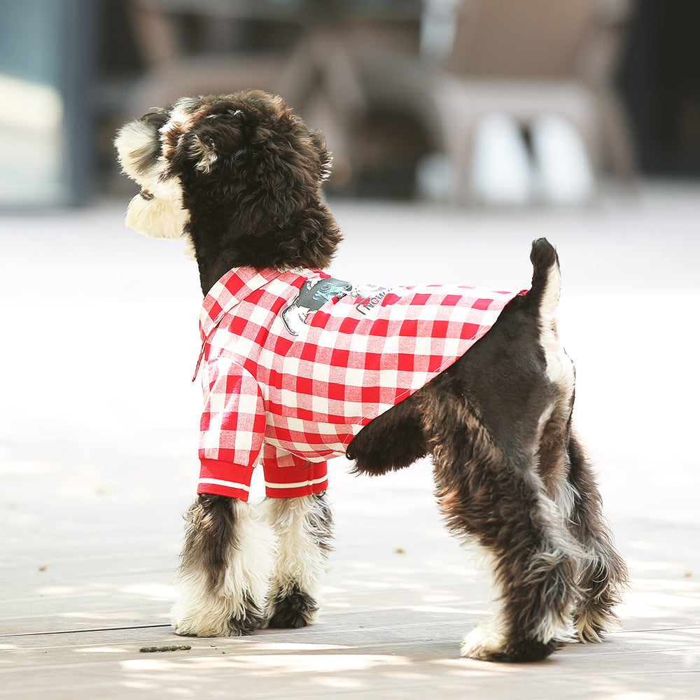 Plaid Pet Shirt