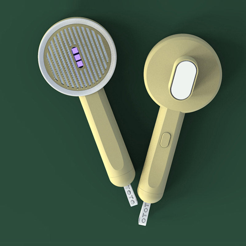 Pet 2 In 1 Grooming Comb UVC Detection Hair Remover Brush