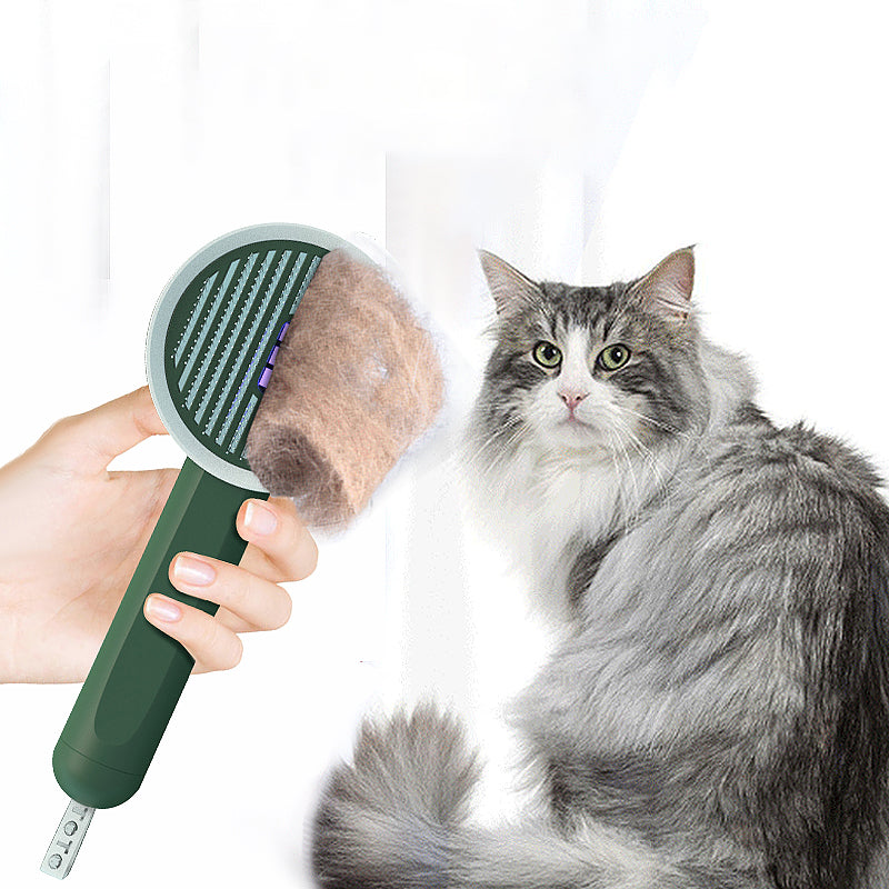 Pet 2 In 1 Grooming Comb UVC Detection Hair Remover Brush