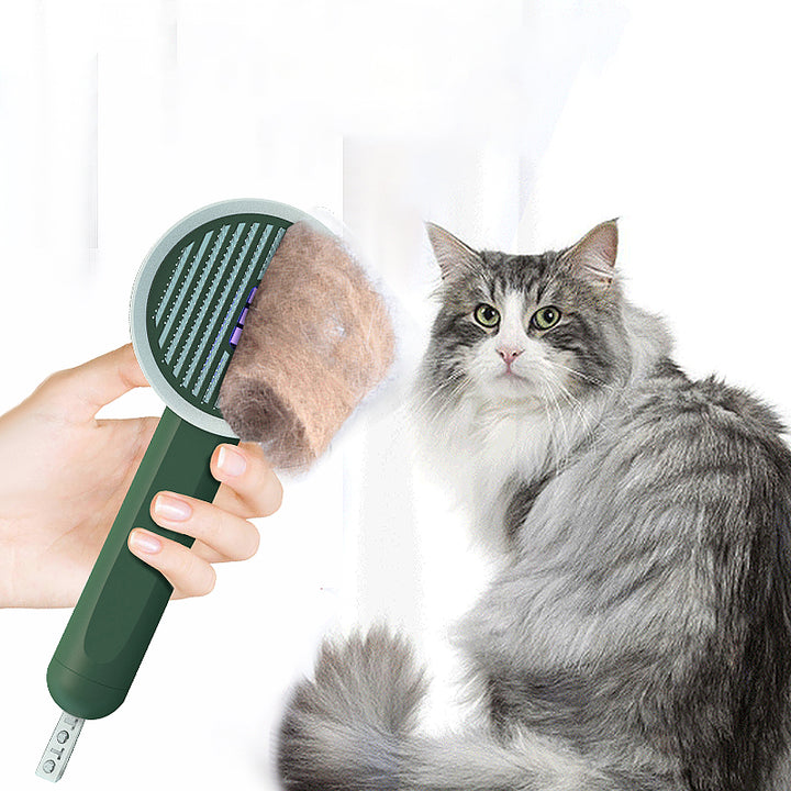 Pet 2 In 1 Grooming Comb UVC Detection Hair Remover Brush