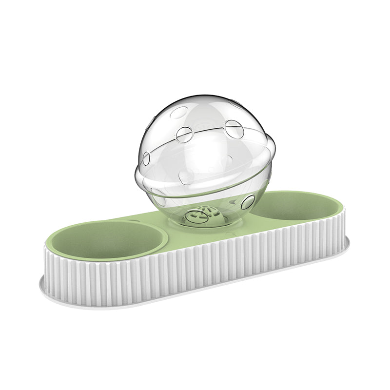 Pet Automatic Feeding And Drinking Bowl Water Dispenser