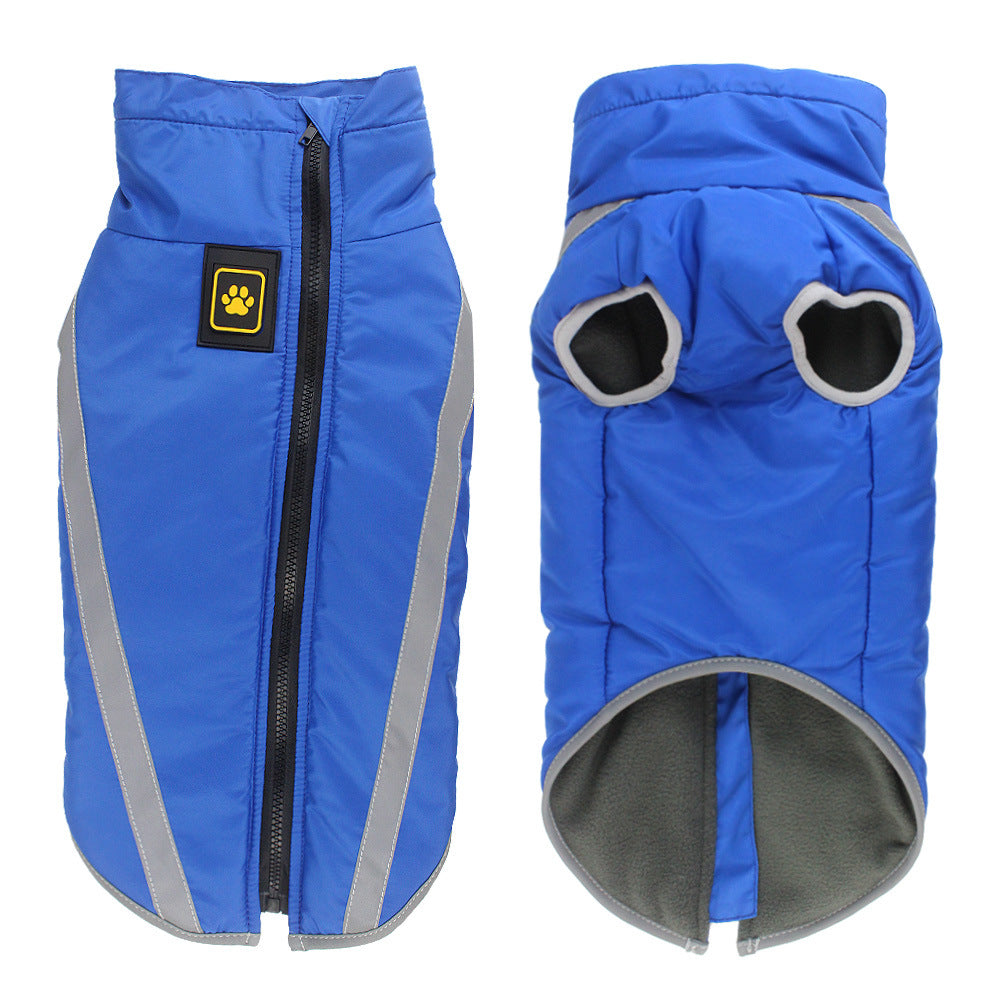XL Pet Winter Reflective Padded Jacket