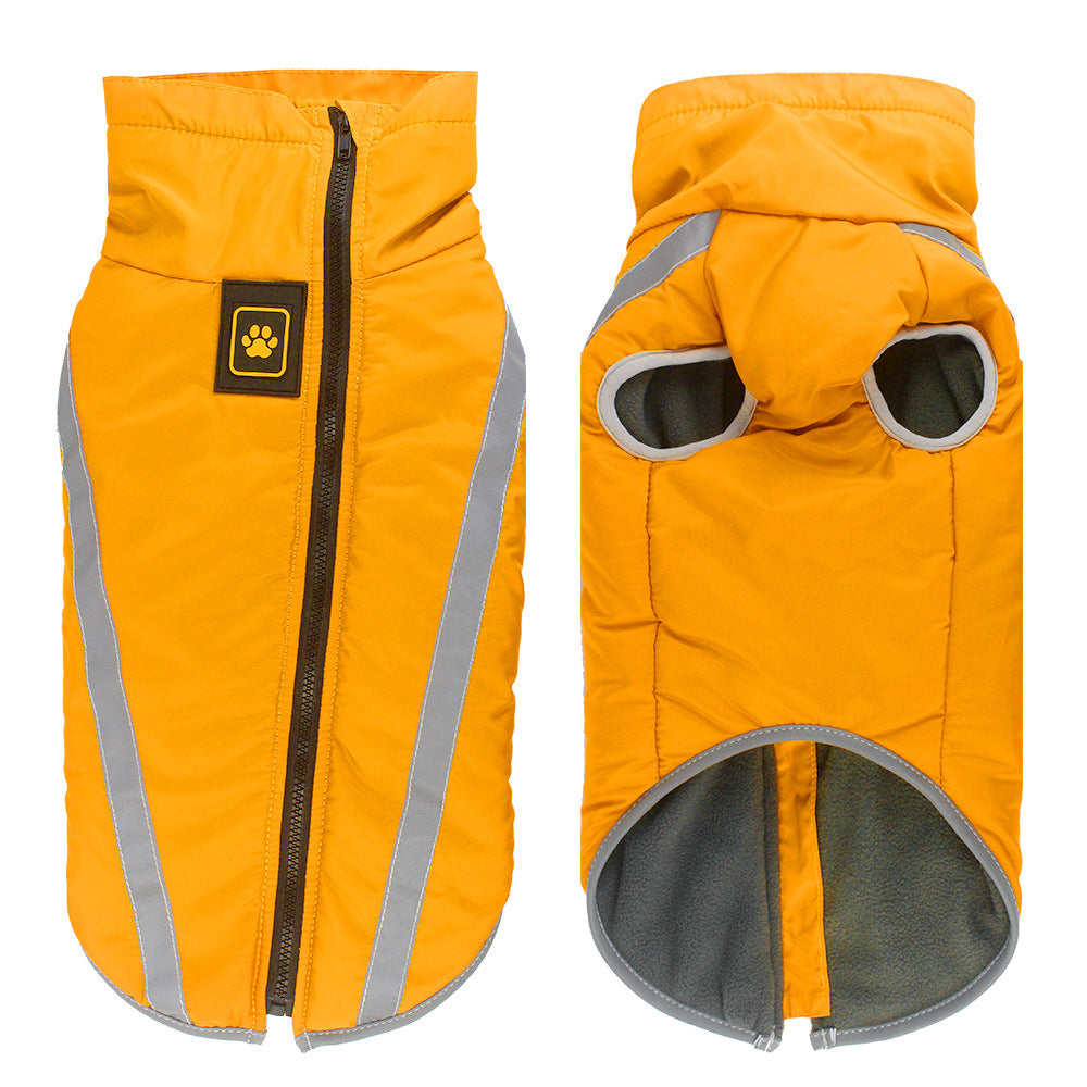 XL Pet Winter Reflective Padded Jacket