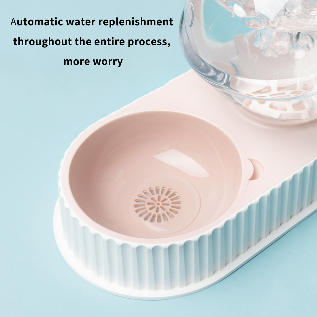Pet Automatic Feeding And Drinking Bowl Water Dispenser