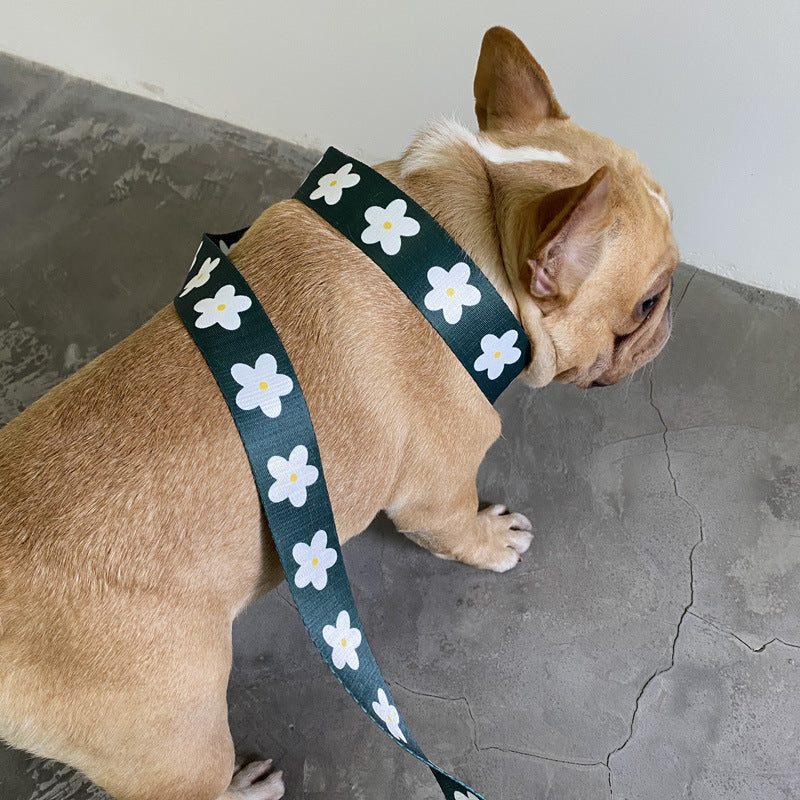 Outdoor Vest Style Pet Harness Adjustable Control Leash