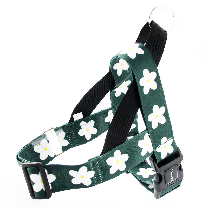 Outdoor Vest Style Pet Harness Adjustable Control Leash