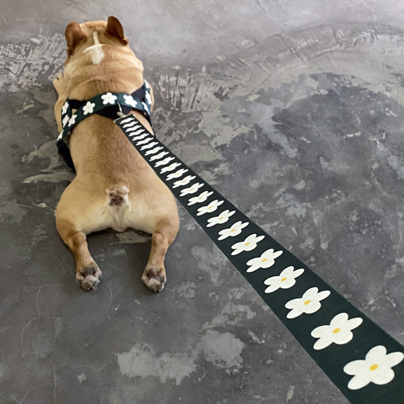 Outdoor Vest Style Pet Harness Adjustable Control Leash