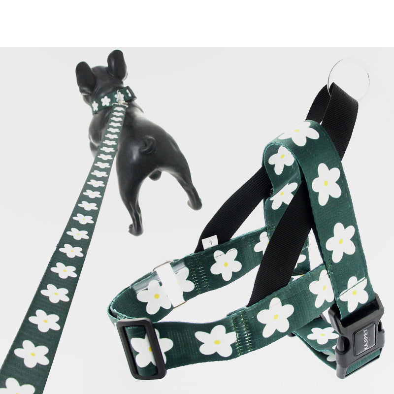 Outdoor Vest Style Pet Harness Adjustable Control Leash