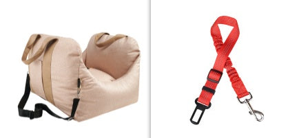 Waterproof Car Seat Pet Nest Carrier Travel Bed Bag