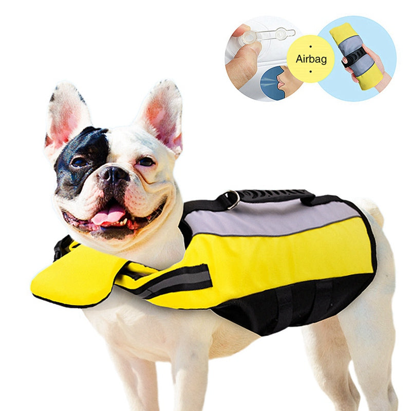 Reflective Inflatable Nylon Life Jacket Safety Vest