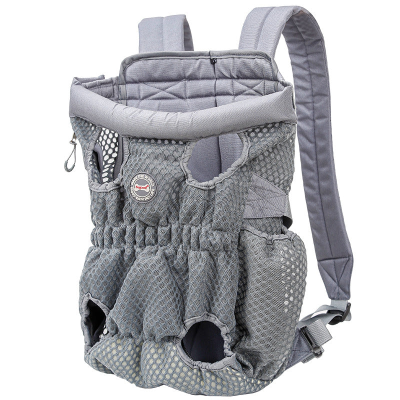 Outdoor Breathable Mesh Backpack/Shoulder Pet Carrier Bag