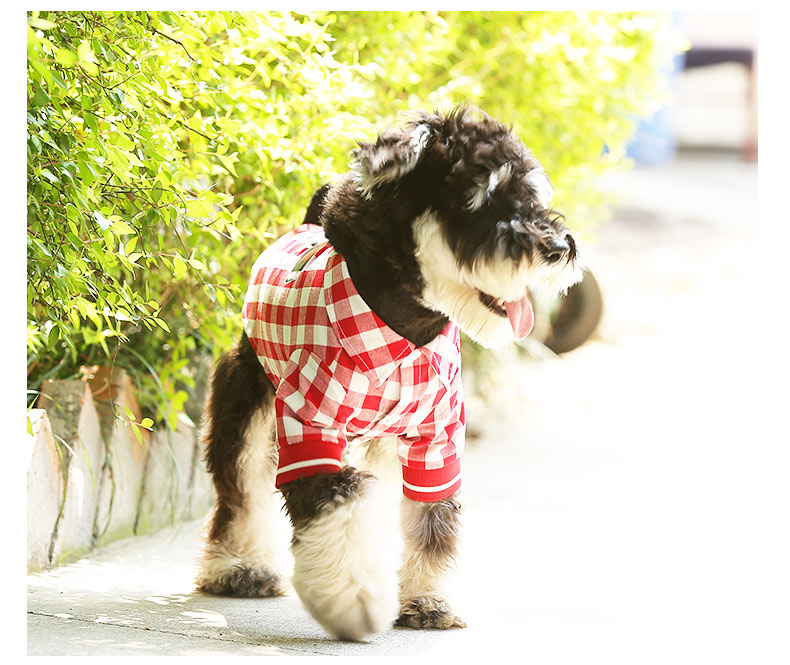 Plaid Pet Shirt