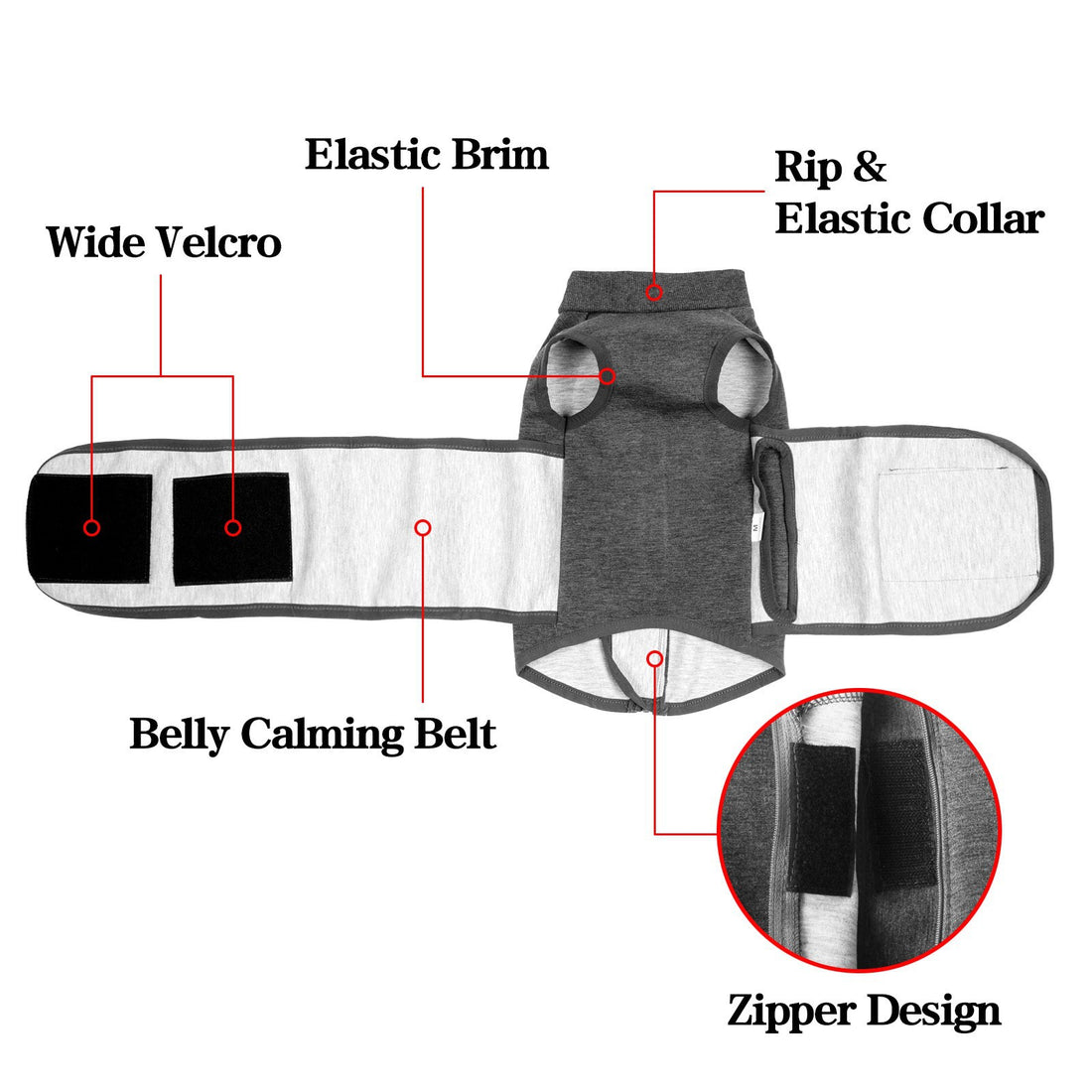 Comfort-fit Double Layer Pet Jacket