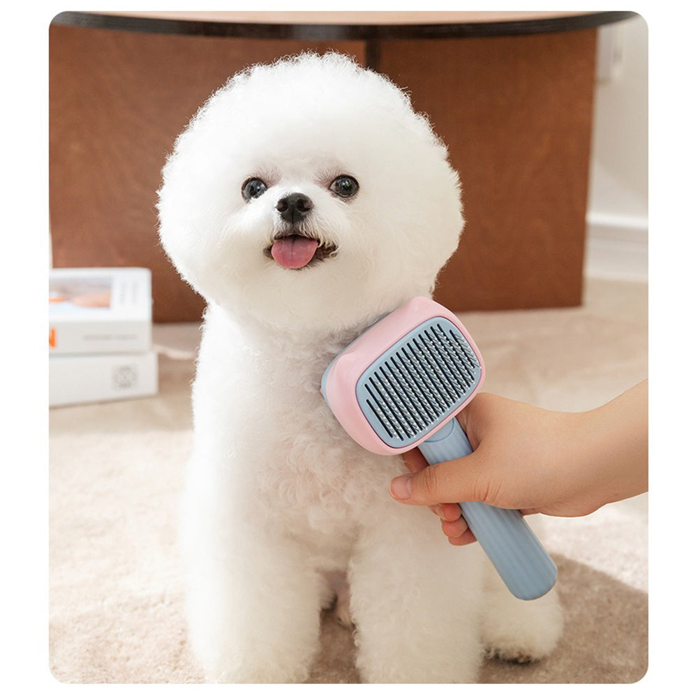 Pet Deshedding Grooming Brush Dematting Hair Removal Tool