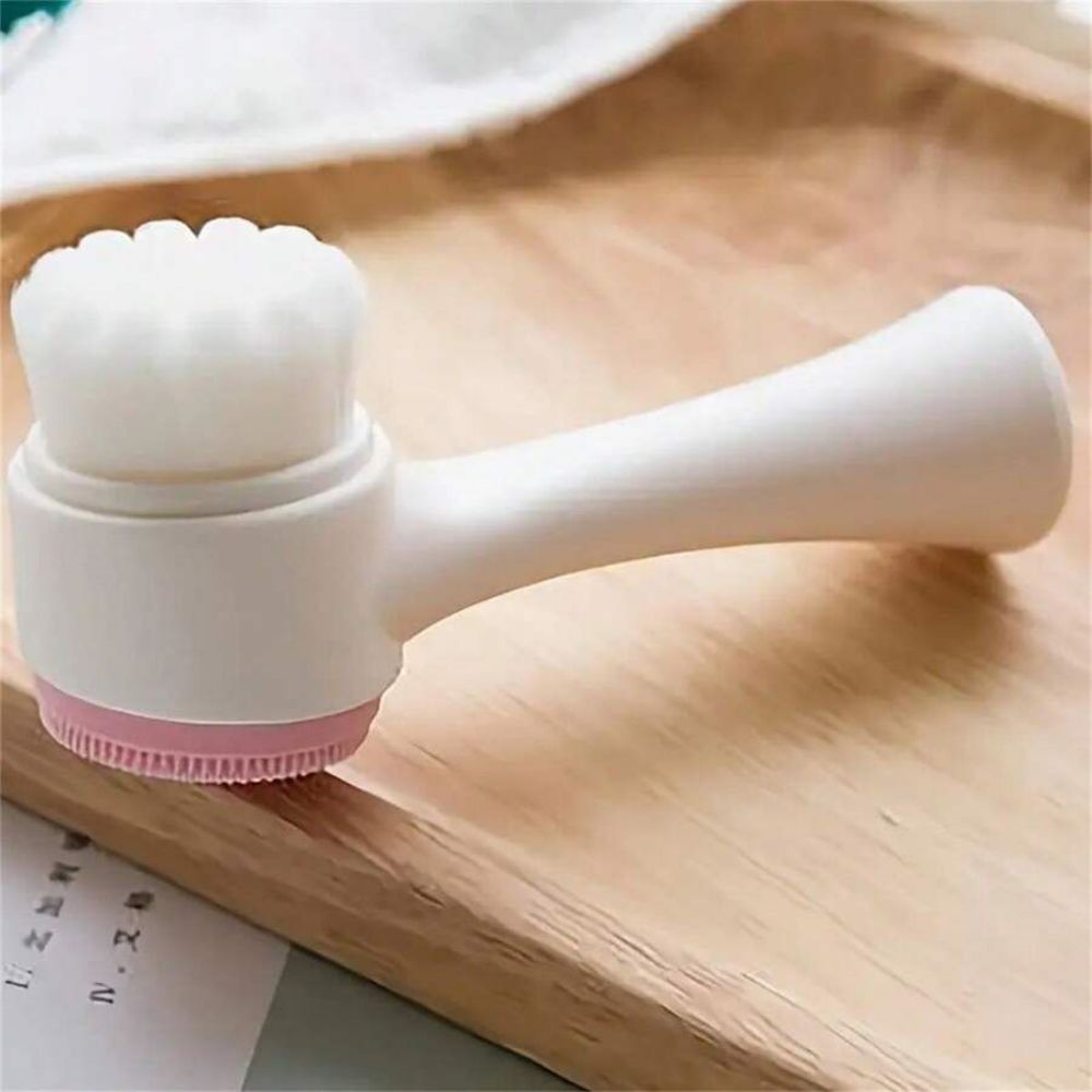 Gentle Nylon Pet Grooming Brush Massage And Cleaning Tool