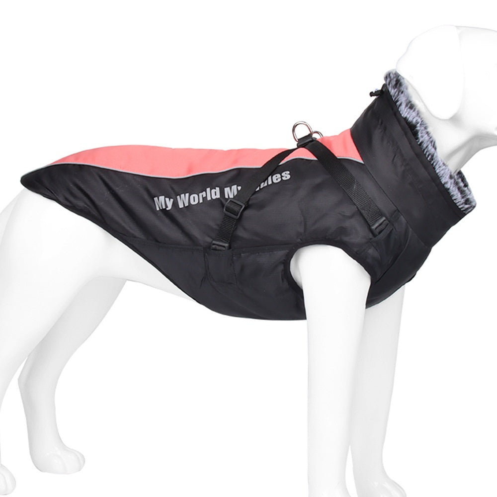 XL Waterproof Reflective Warm Pet Jacket