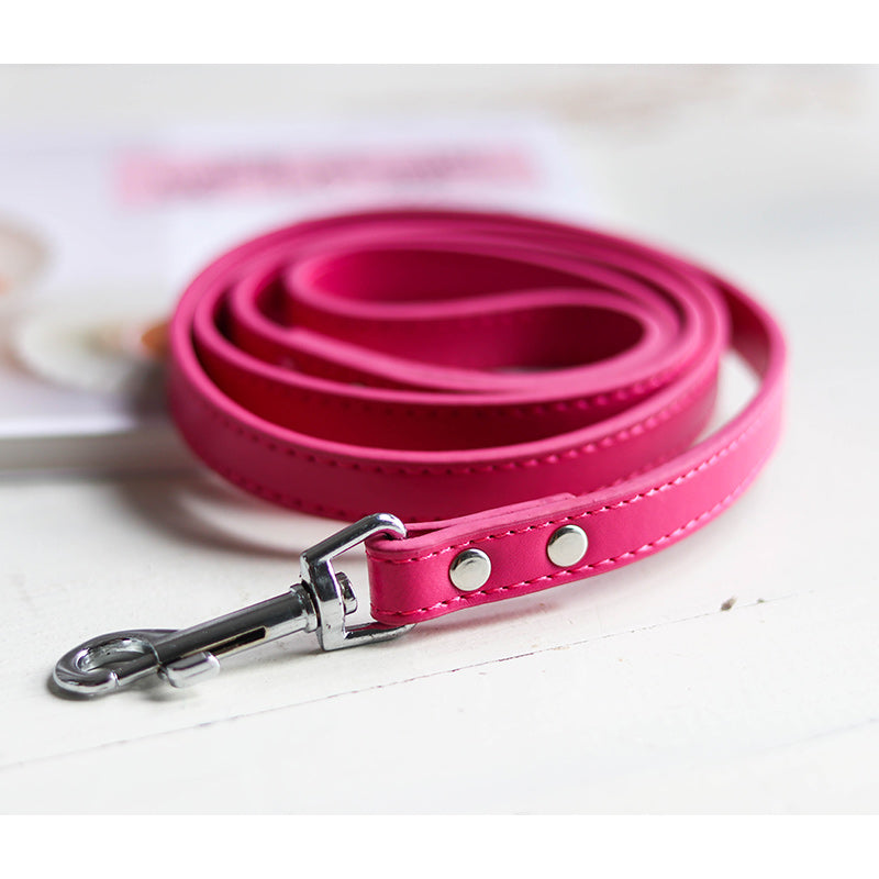 Durable Adjustable Pet Leash And Collar Control Set