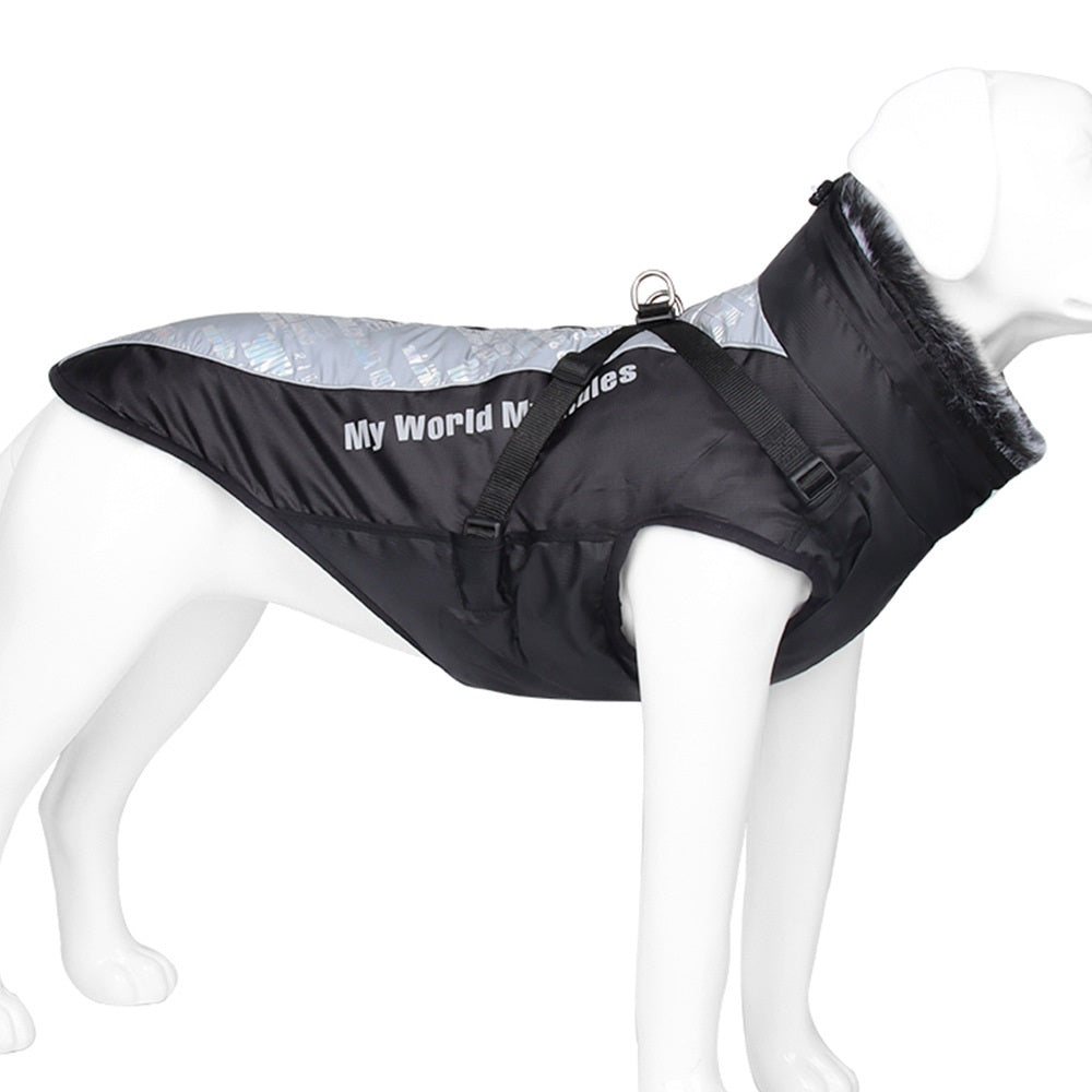 XL Waterproof Reflective Warm Pet Jacket