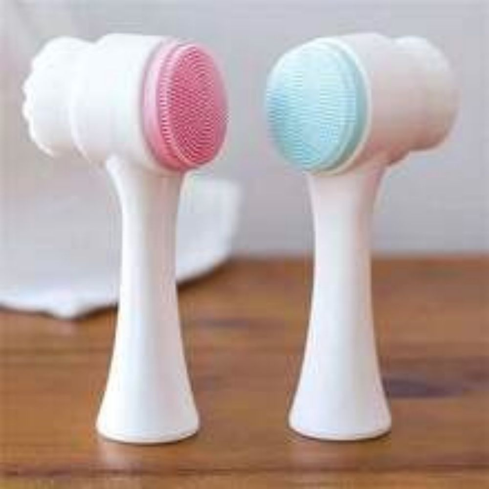 Gentle Nylon Pet Grooming Brush Massage And Cleaning Tool