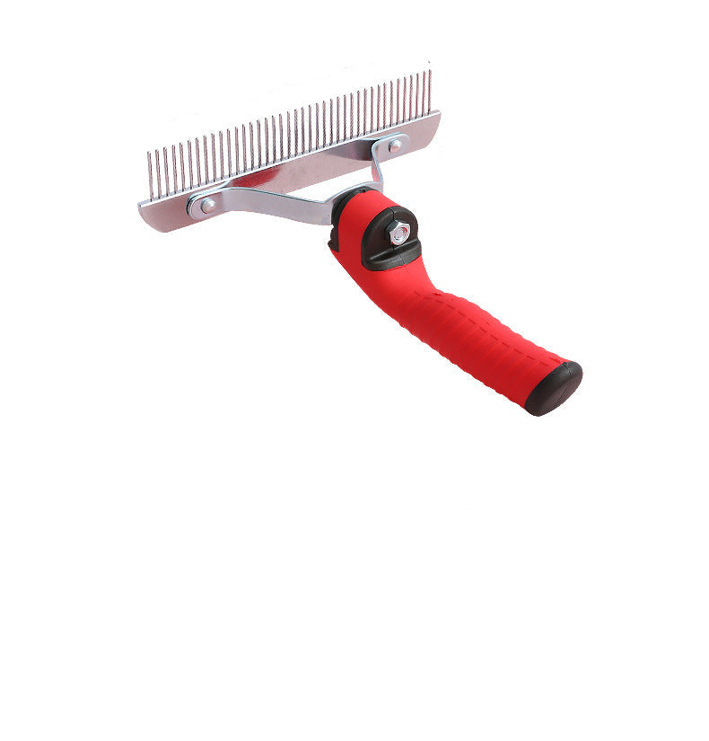 Pet Extra Large Rake Deshedding Grooming Brush Comb Tool