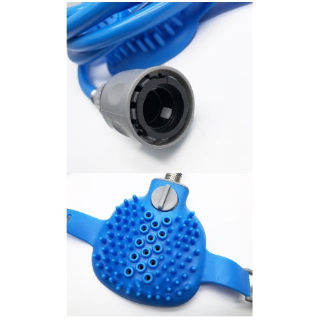 Pet Silicone Bath Gloves Shower Massage Brush Nozzle Tool Set