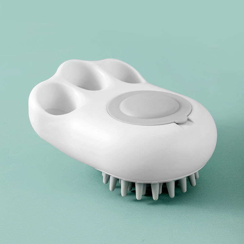 Pet Bath Massage Brush Claw Cleaning Grooming Comb Tool