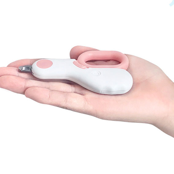 LED Illuminated Pet Mini ABS Nail Trimmer Grooming Tool