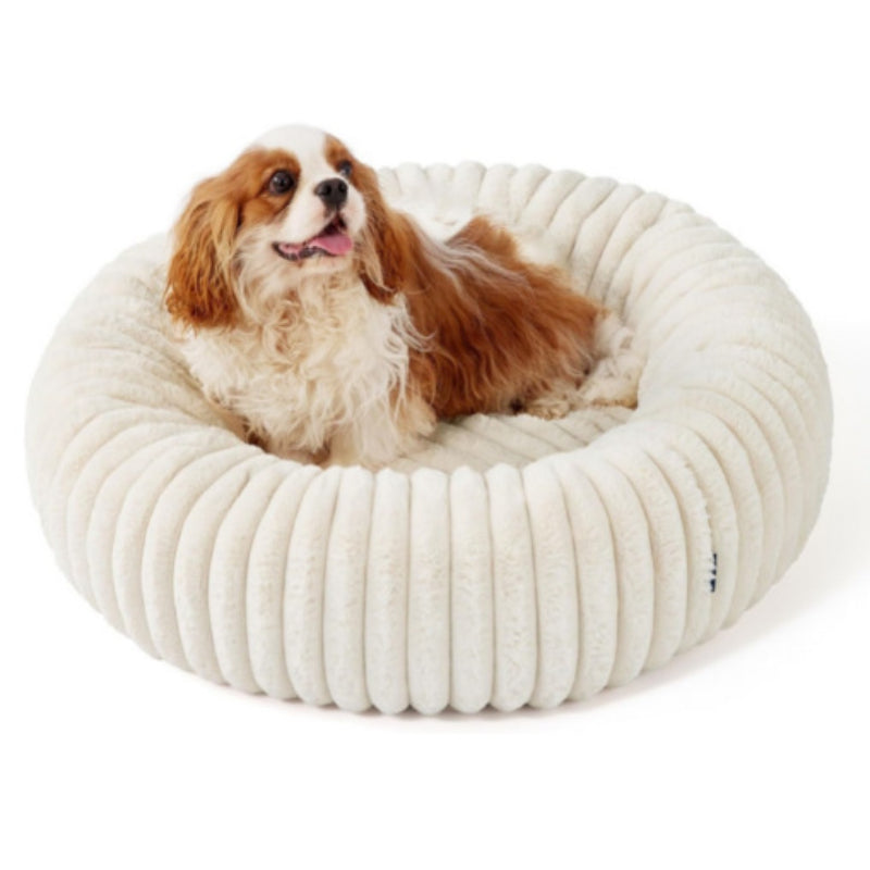 Pet Plush Winter Warm Round Fur Nest Bed House Mat