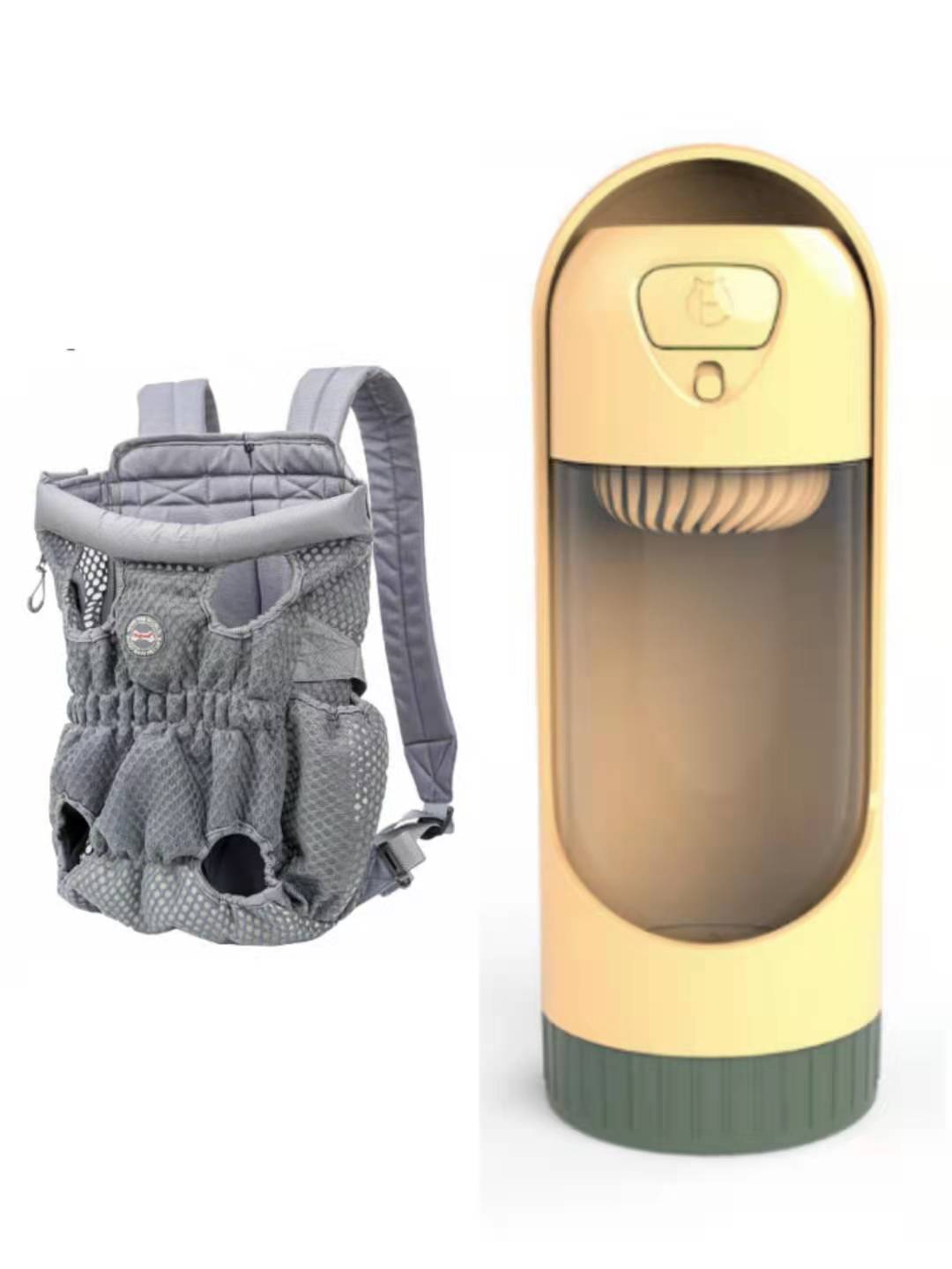 Outdoor Breathable Mesh Backpack/Shoulder Pet Carrier Bag