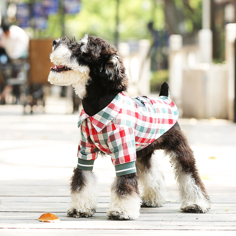 Plaid Pet Shirt