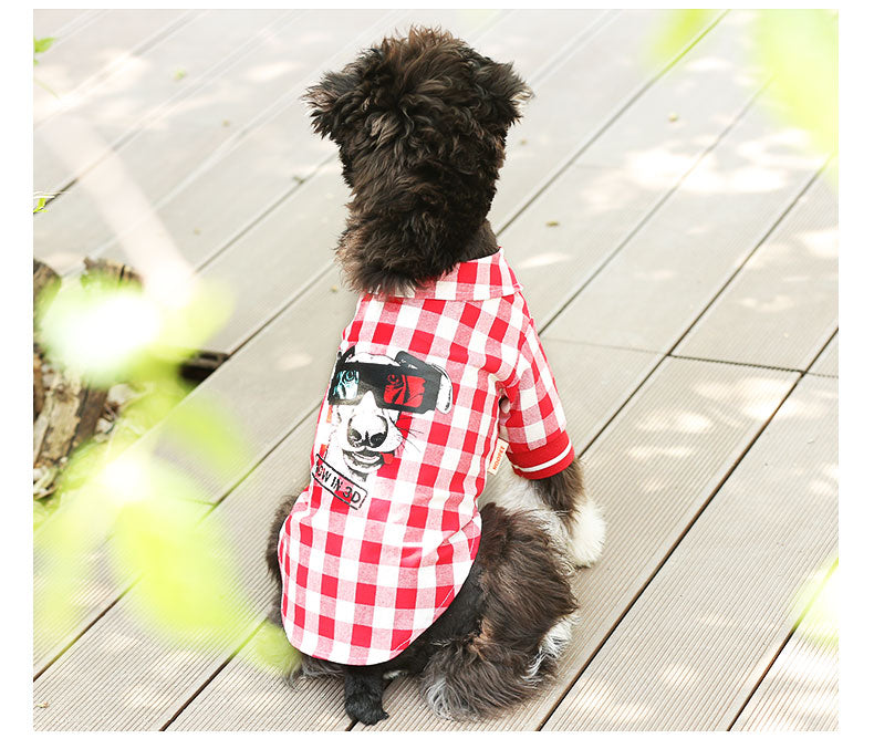 Plaid Pet Shirt