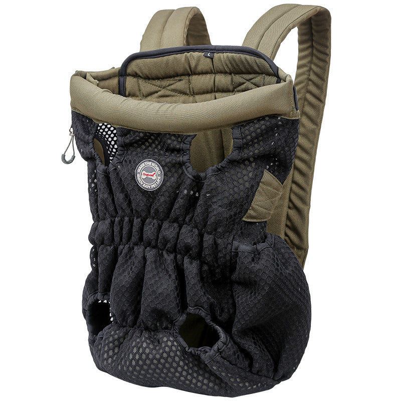 Outdoor Breathable Mesh Backpack/Shoulder Pet Carrier Bag