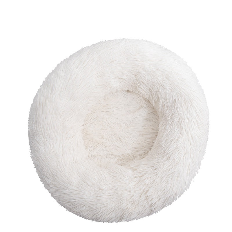 Pet Round Cotton Winter Warm Sleeping Bed Kennel Set
