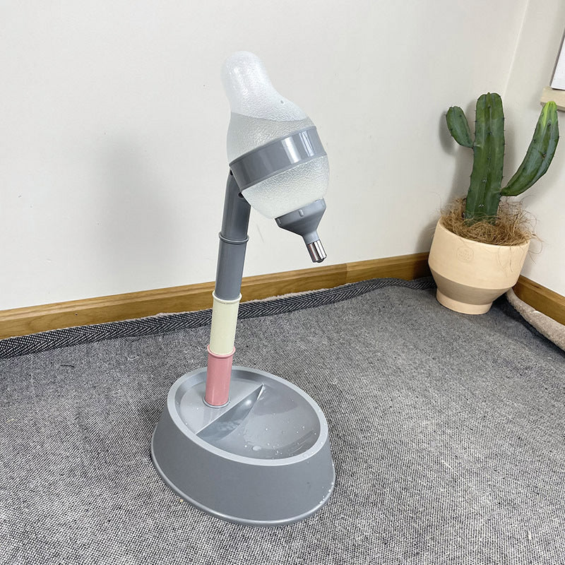 Pet Automatic Water Dispenser Adjustable Height Fountain Feeder Bowl