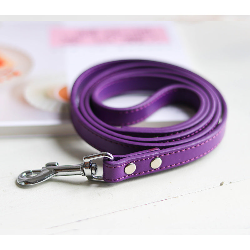 Durable Adjustable Pet Leash And Collar Control Set