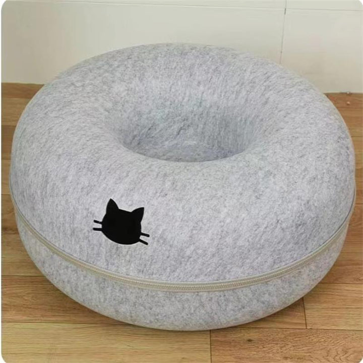 Pet Comfortable Round Tunnel Bed For Pets